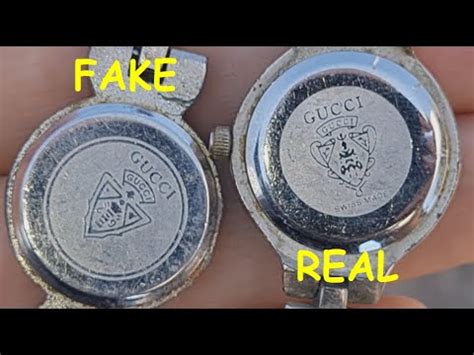 gucci watch replica vs real|gucci vintage watch interchangeable.